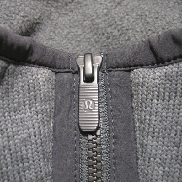 Lululemon men's fleece jacket ptp 19.5" *GUC - Picture 6 of 10